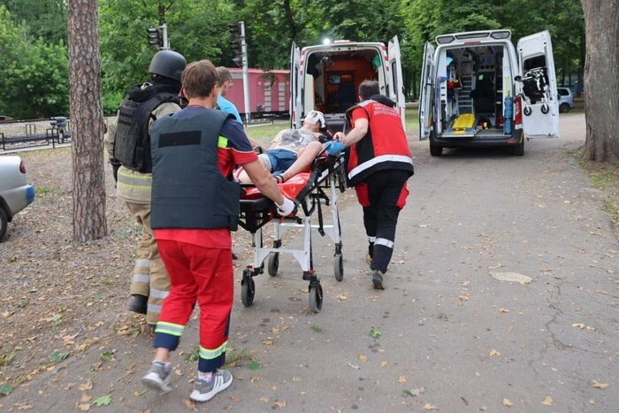 In Kharkiv, after the Russian attack – more than 40 injured. The head of the children's railway has died