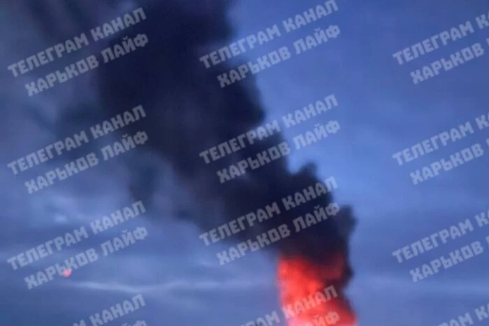 Eight hits recorded in Kharkiv, fires broke out
