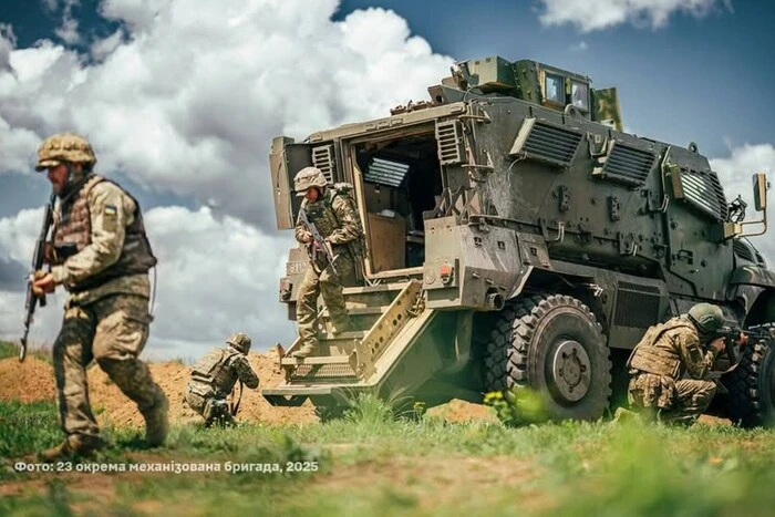Kampfkarte in der Ukraine am 5. Juni 2025