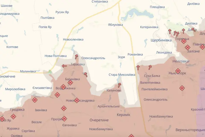 The enemy occupied Tarasivka and advanced near Sukha Balka in Donetsk region – DeepState