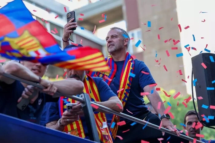 The Champions Parade of Barcelona gathered more than 600 thousand participants