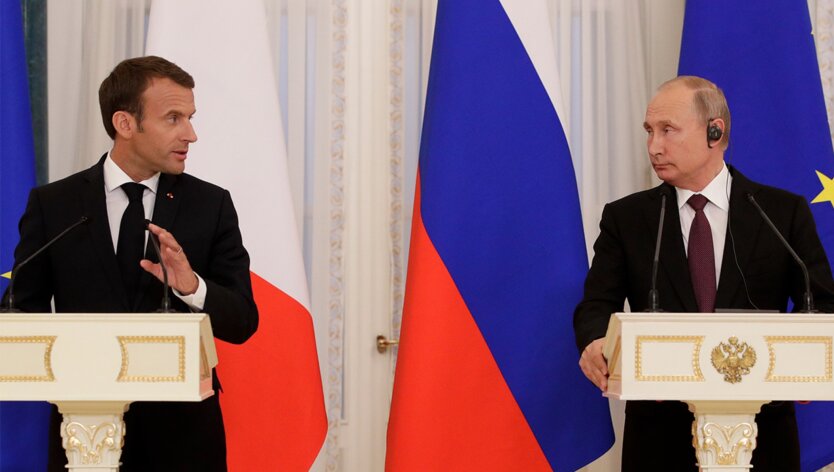Macron and Putin held their first conversation in 3 years: the French president called for a ceasefire in Ukraine