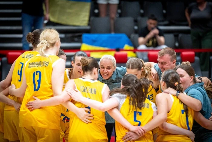Die ukrainische Frauen-Nationalmannschaft im Basketball hat ihren dritten Sieg bei der U-18 Europameisterschaft errungen