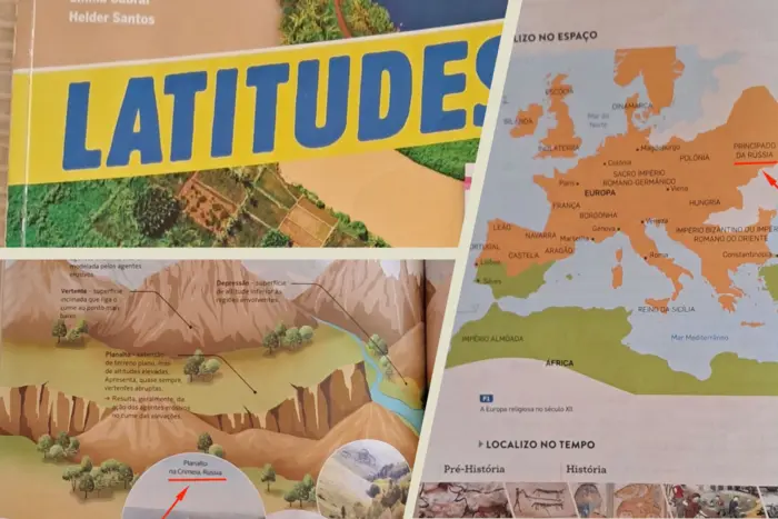 Skandal w edukacji w Portugalii: Ukraińska społeczność domaga się usunięcia map z 'rosyjskim' Krymem