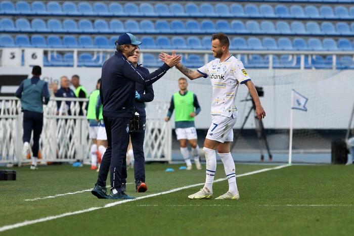 Dynamo crushed Obolon in the Ukrainian Championship