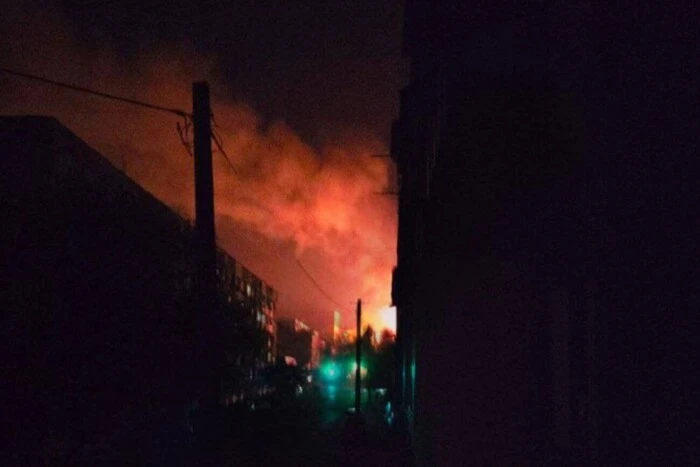 Пожары и взрывы в Одессе