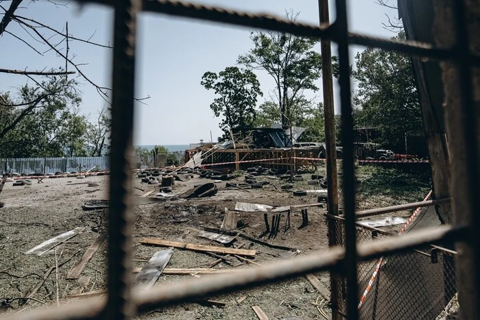 Derzhkino showed the damage to the Odesa Film Studio after the occupiers' attack (photo)